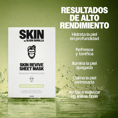 Slick Gorilla Mascarilla Facial (3 Pack)