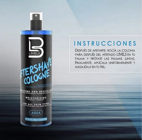 L3VEL3 After Shave (Aqua)